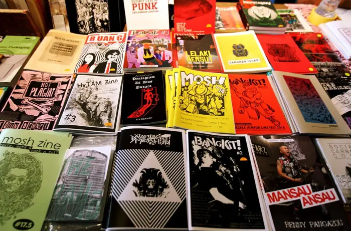 Sample of zines