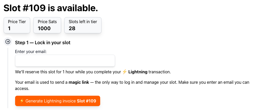 Generate Lightning Invoice