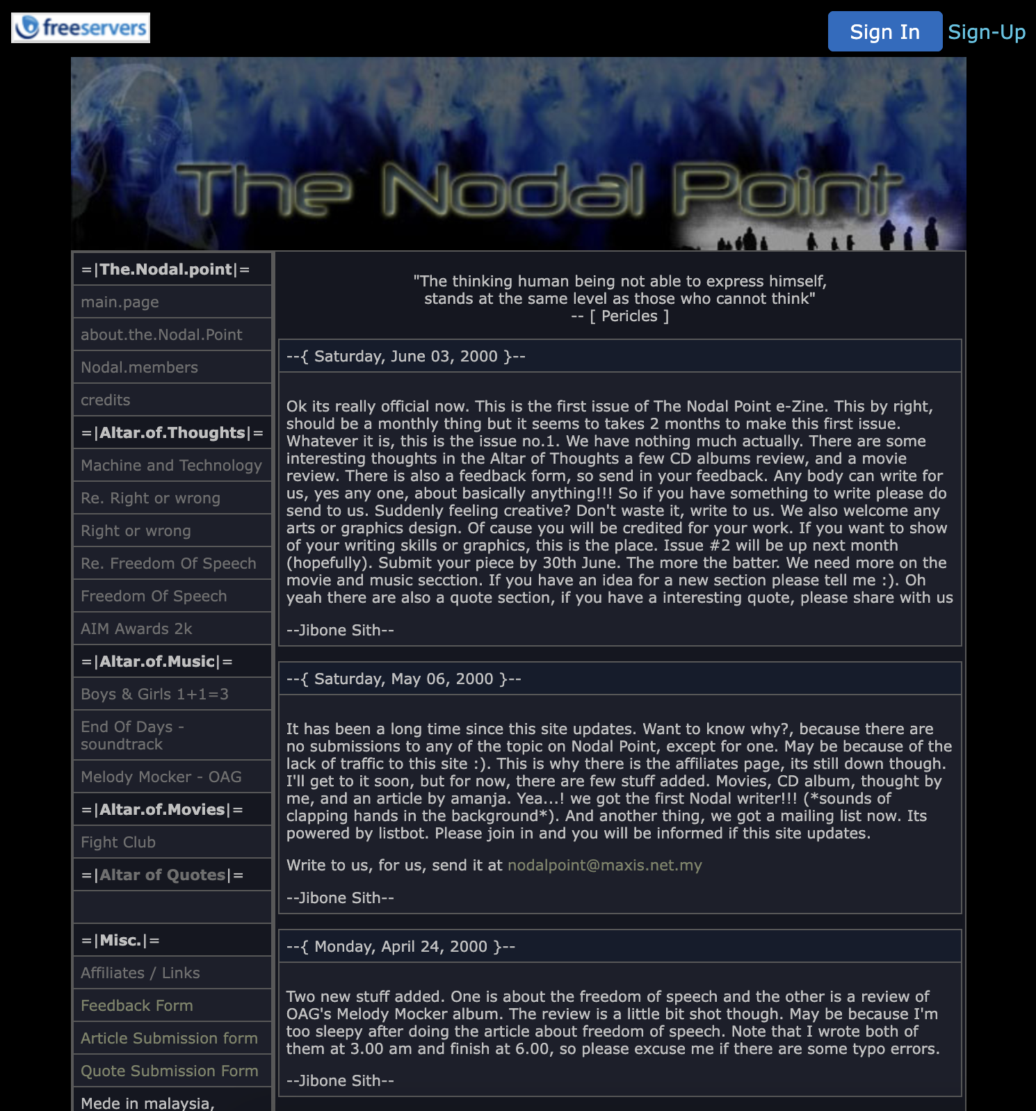 The Nodal Point screenshot